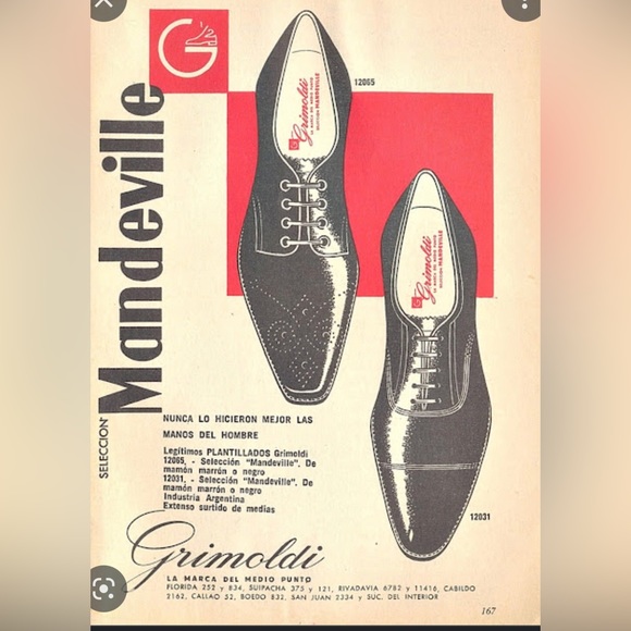 🤎GRIMOLDI MANDEVILLE BROWN CROCODILE 1970s ARGENTINEAN PUMPS SIZE 4🤎 - Picture 9 of 10